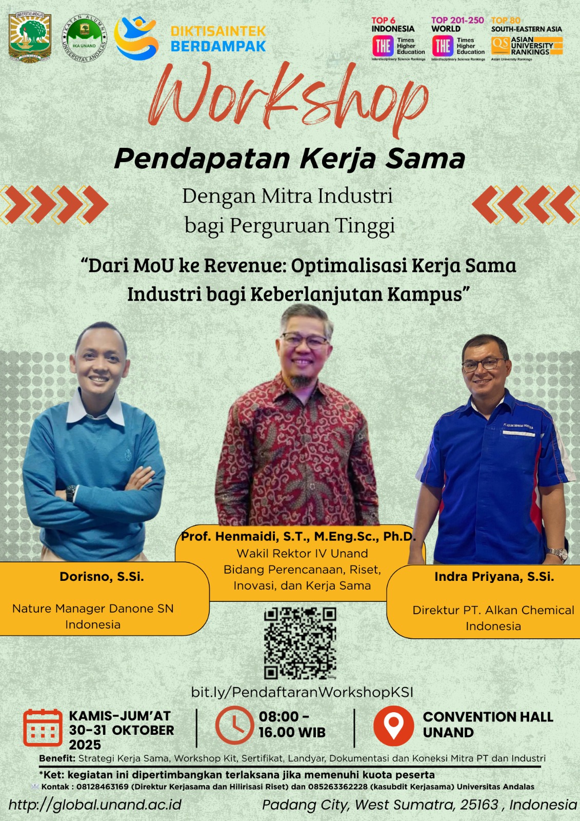 Workshop Pendapatan Kerjasama dengan Mitra Industri bagi Perguruan Tinggi di Indonesia